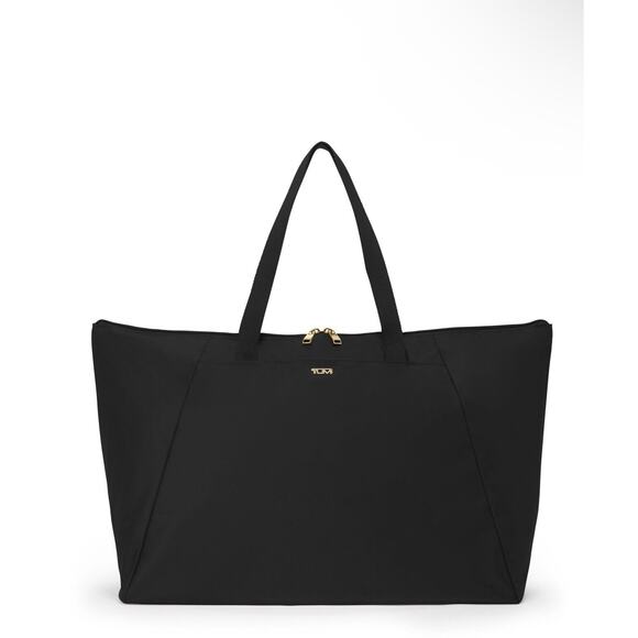 Tumi Voyageur Just in Case Packable Black Nylon Tote - Picture 2 of 6